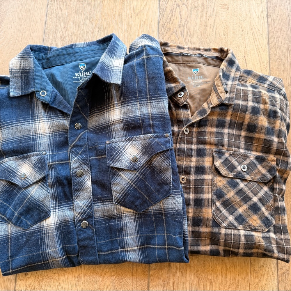 2pk Kuhl Flannel - Men's L